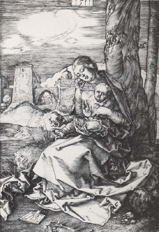 Albrecht Durer The Madonna with the pear oil painting image
